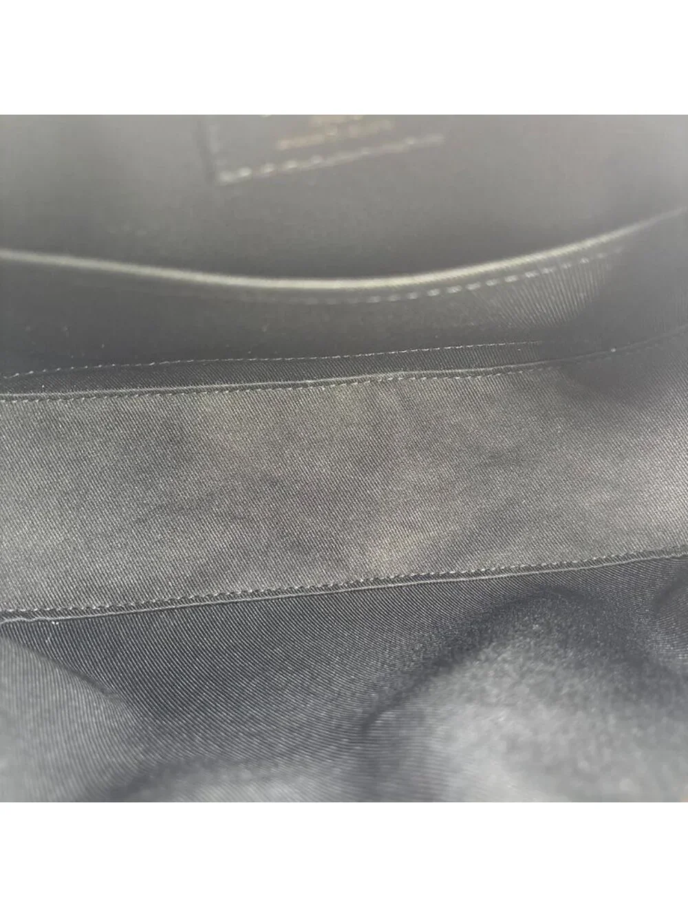 Louis Vuitton Super Shoulder Bag Monogram Saintonge Black